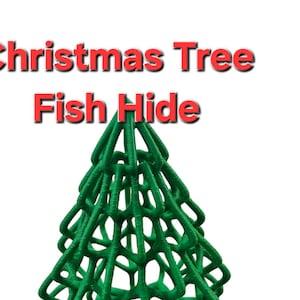 Fish Hide Christmas Tree for Aquarium Decor Fish Tank Decoration Fish Tank Accessory Aquarium Accessories Holiday Decor for Fish Shrimp Hide