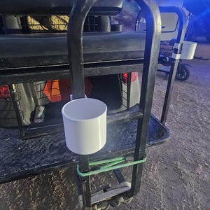 Golf Cart Accessories Golf Cart Cup Holders Clip On Cup Holders Set of 2 Universal Club Car EZ GO Yamaha Rear Cup Holders Gifts for Golfer
