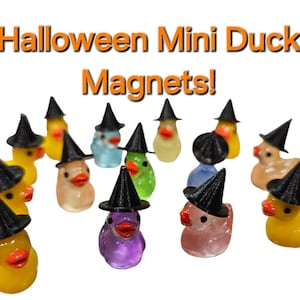 Cruising Ducks Mini Ducks Halloween Witch Ducks for Jeep Duck Duck Jeep Rubber Duck Party Favors for Cruise Decor