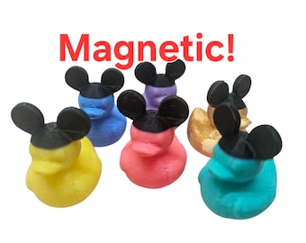 Ducks for Cruising Ducks for Disney Cruise Hiding Ducks Mini Ducks with Mickey Mouse Ears Pixie Dust Gift  Rubber Disney Ducks Mickey Hat