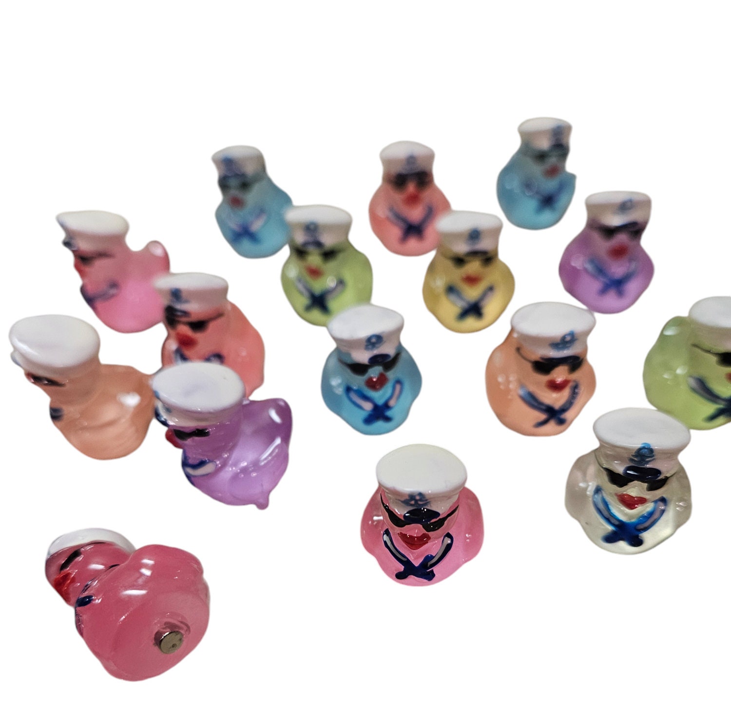 50 Stück Mini-Kreuzfahrt-Enten Aus Kunstharz – Ca. 2x1,8x1,8 Cm, Gelb, Niedliche Badewannen-Deko Für Partys, Mikrolandschaften & Garten