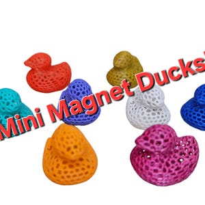 Duck for Hiding Unique Jeep Duck for Cruise Veroni Style Mini Duck Magnetic Duck for Cruising Decor for Door Rubber Duck Mini Duck Duck Jeep