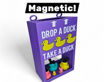 Drop a Duck Take a Duck for Cruising Door Decor Magnetic Mailbox for Ducks