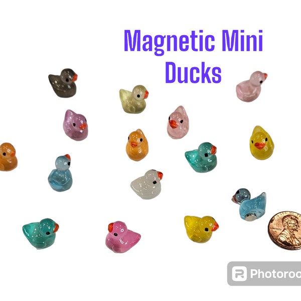 Magnetic Glowing Mini Ducks for Cruising or Jeeps!