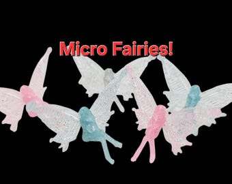 8 Fate In Miniatura Per Giardino Fatato – Figure In Plastica, Accessori Per Terrari, Decorazioni Per Torte E Vasi, Dettagli Fatti A Mano - 5