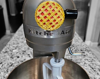 Holiday Decor Gift KitchenAid Stand Mixer SPINNING Cherry Pie Cover Accessory for KitchenAid Gift for Her Baking Accessory Housewarming Gift