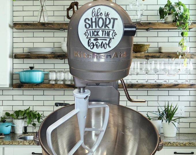 KitchenAid Mixer Accessory: 3D Printed Cover, Custom Kitchen Decor