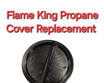 Tapa de repuesto para tanque de propano de autocaravana Flame King, accesorios para autocaravana, tanque de propano plegable, cubierta doble para tanque de propano Flame King.