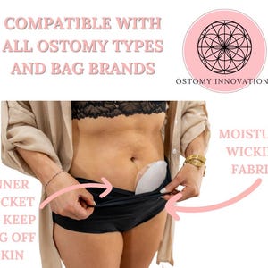 IIleostomy support garment, Ostomy Intimacy Underwear, Travel Ostomy Underwear, Durable ostomy support wear, Ostomy Sportswear Underwear.