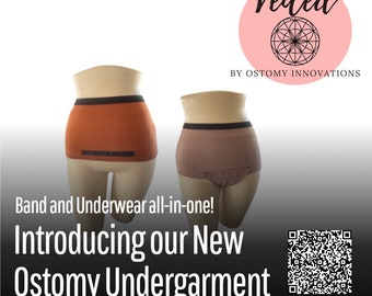 Ostomy Underwear and Band in-one