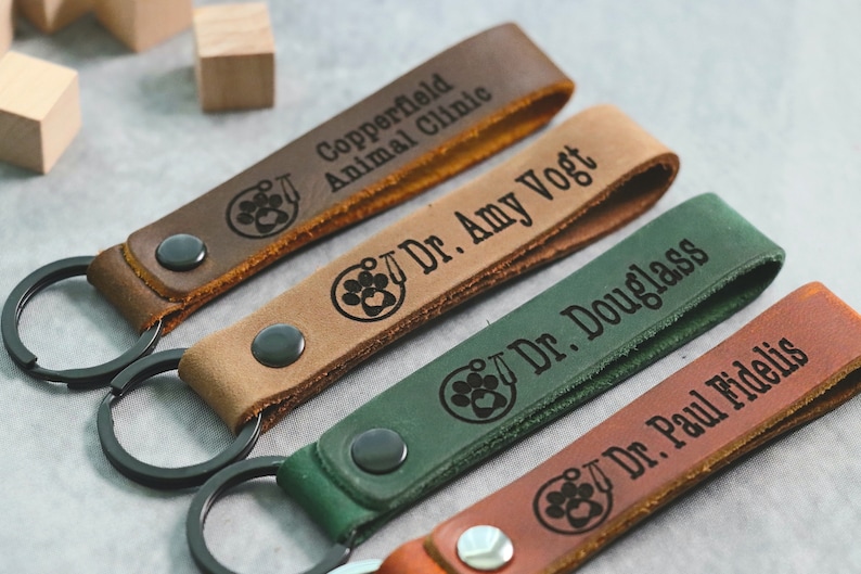 Key Chain Veterinary Veterinarian Keychain, Personalized Veterinarian Keychain, Veterinarian ...
