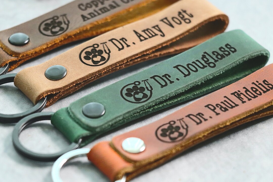 Key Chain Veterinary Veterinarian Keychain, Personalized Veterinarian Keychain, Veterinarian ...