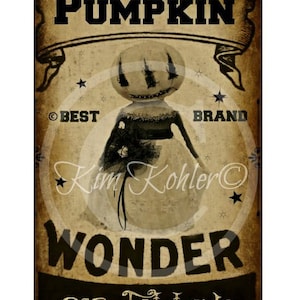 Primitive Pumpkin Pantry Kitchen Can Labels Hang Tags Crate Box Vintage Image Instant JPEG Digital Download Tag Label Doll Clothing Pillows