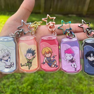 HXH Soda Keychain