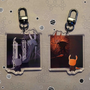 Hollow Knight 2,5-inch acrylbedel: puur vat