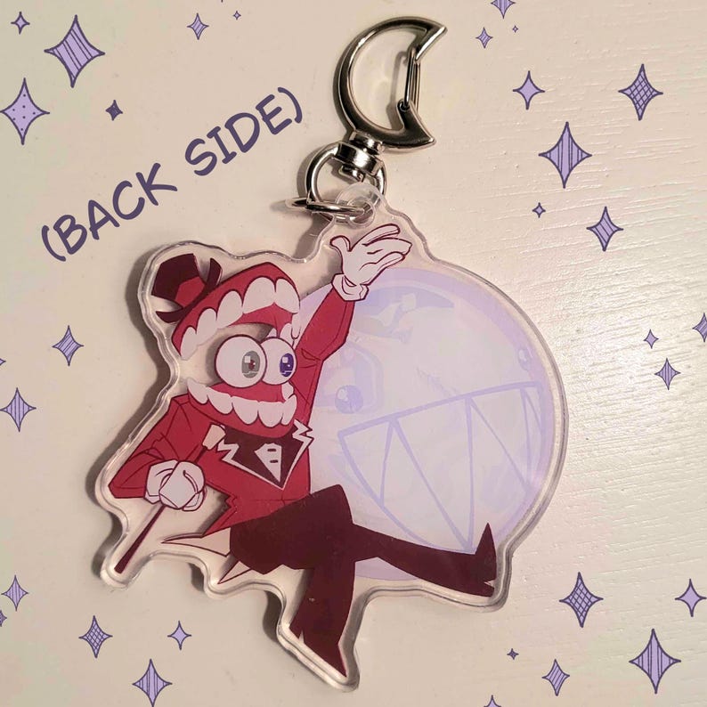 Caine Digital Circus 3in Shaker Keychain (feat. Everyone Else) image 2