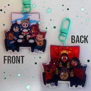 Mouthwashing 3in Acrylic Charm: Happy Birthday!