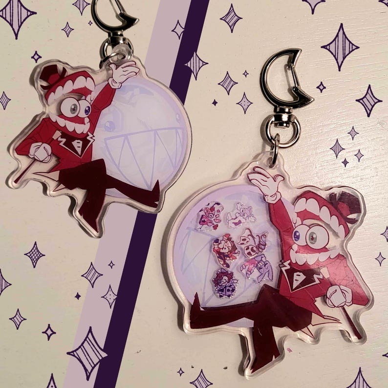 Caine Digital Circus 3in Shaker Keychain (feat. Everyone Else) image 4