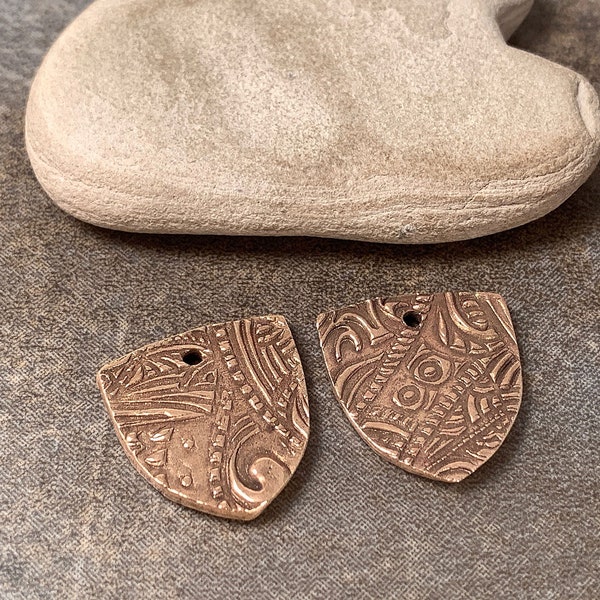 Goldie Bronze Metal Clay Etsy