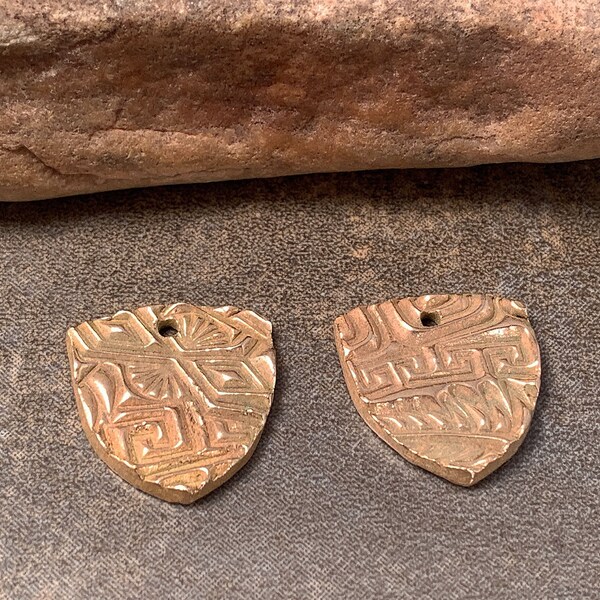 Goldie Bronze Metal Clay Etsy