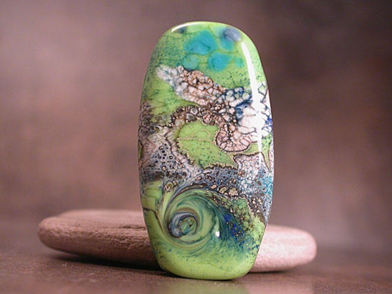 Artisan Glass Art Glass Focals Lampwork Glass Focal Bead SRA Divine Spark Designs