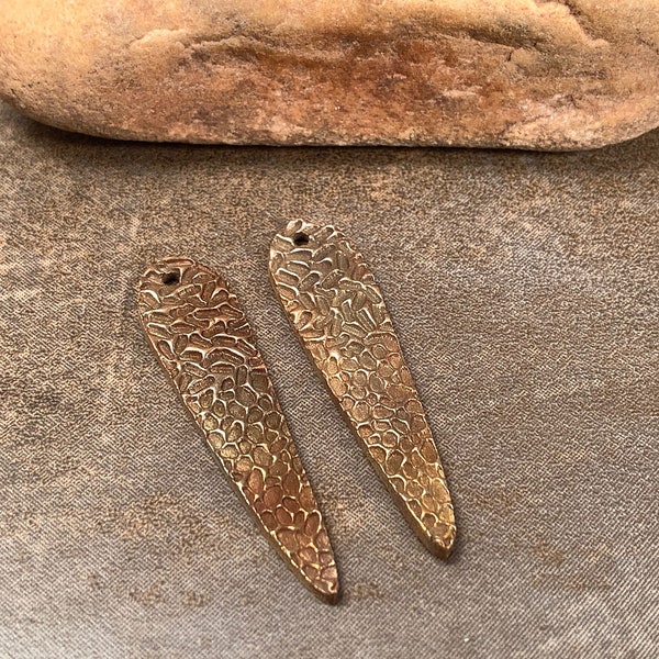 Goldie Bronze Metal Clay Etsy