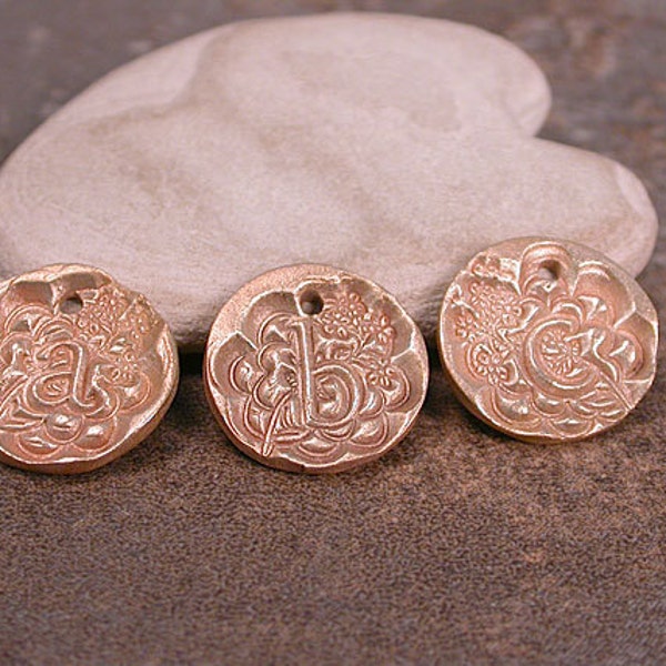 Goldie Bronze Metal Clay Etsy