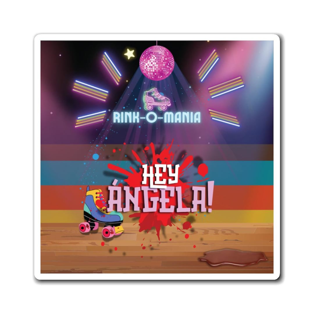Magnet Stranger Things Inspired Halloween Magnet, Hey Angela Rink-o ...