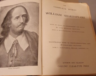 Vintage Buch von William Shakespeare