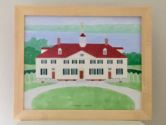 The George Washington's Mount Vernon Paint By Numbers - Paint By