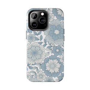 Boho Blue Pattern 2 Case | Unique Design Phone Case | iPhone 15/14/13/12 | Phone Fashion Finds Charming iPhone Cases