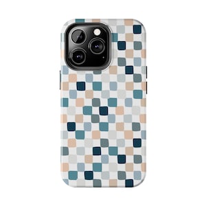 Boho Blue Pattern 5 Case | Unique Design Phone Case | iPhone 15/14/13/12 | Phone Fashion Finds Charming iPhone Cases