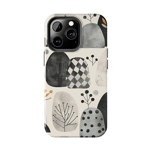 Scandinavian Pattern 8 Case | Unique Design Phone Case | iPhone 15/14/13/12 | Phone Fashion Finds Charming iPhone Cases
