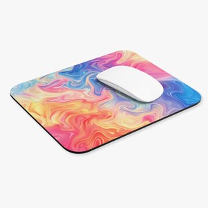 Beautiful Gradient Colorful Mouse Pad | Charming Design Mouse Pad | Ultra-Thin and Durable | Perfect Desk Accessory and Gift