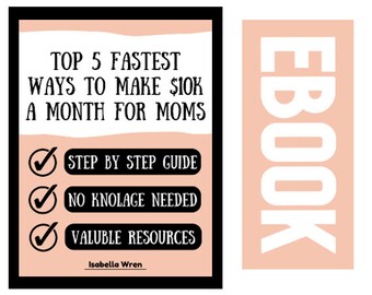 The Busy Mom's Blueprint to 10k Monthly Sales Online eBook