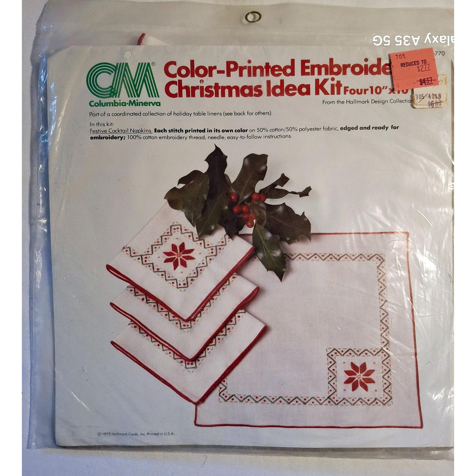 Vintage Columbia Minerva Needlepoint Kit to Make a Pillow or Footstool Top - Cat Bazaar….For My