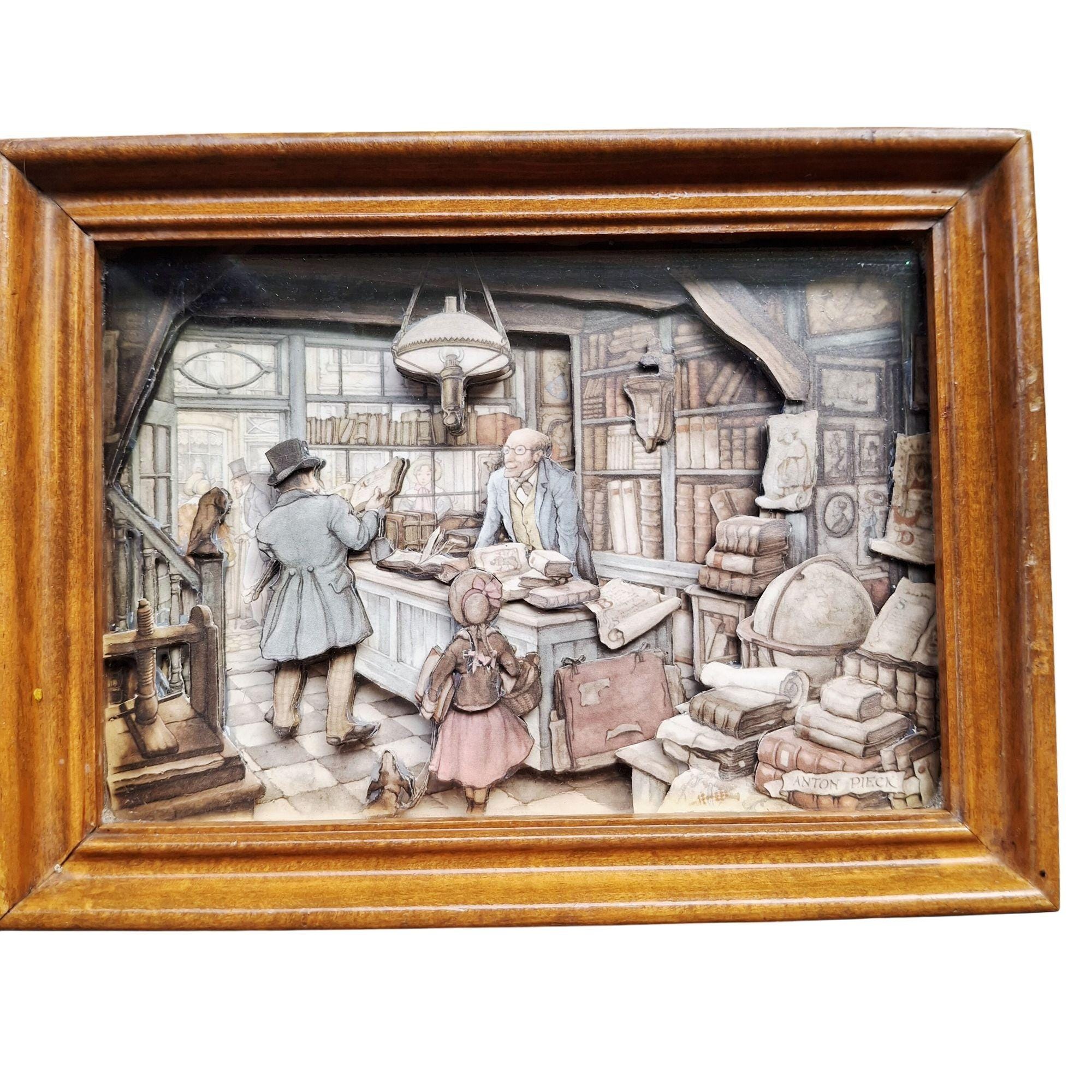 Anton pieck 3d art - Etsy 日本