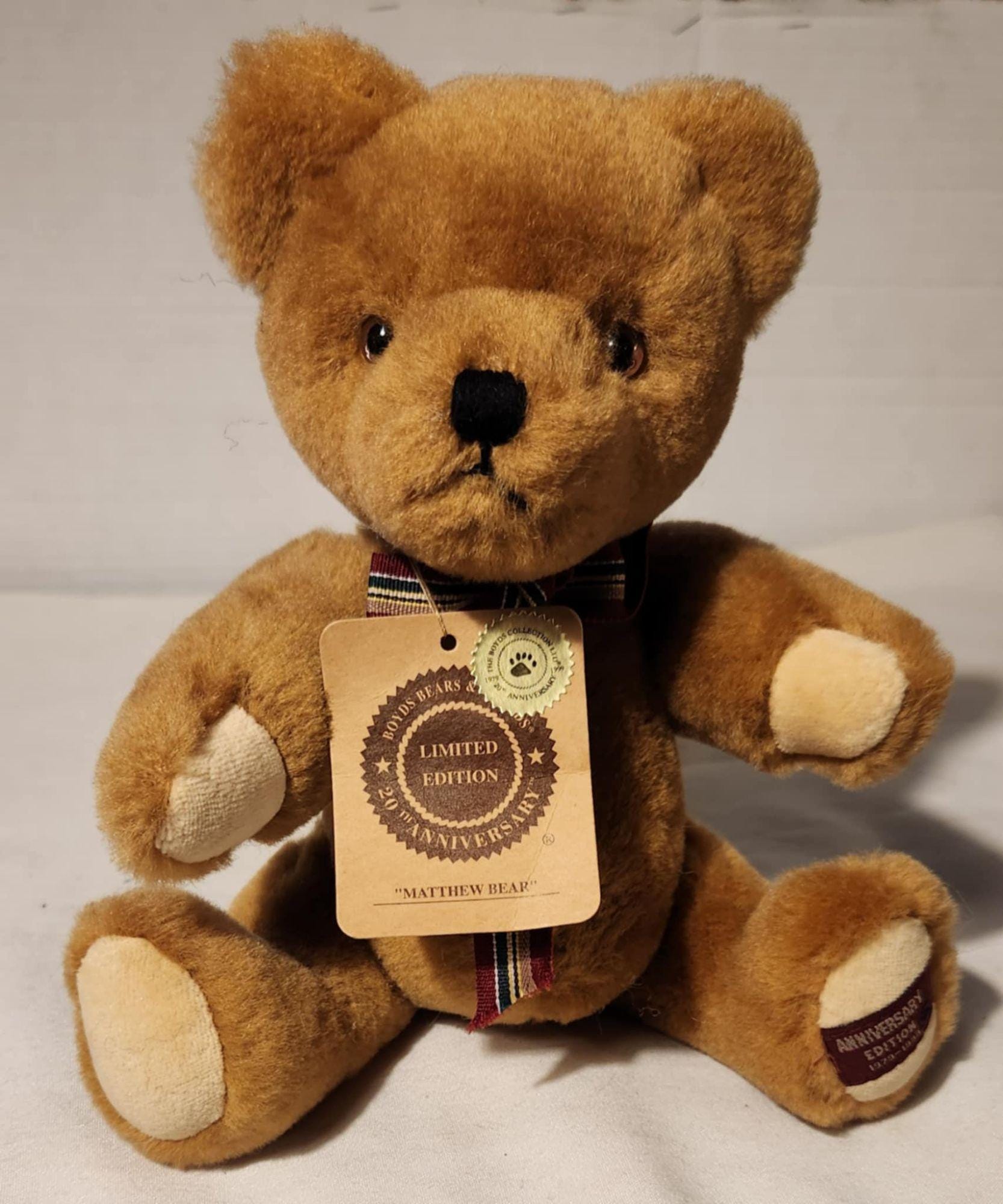 Boyds Bears 20th Anniversary Limited Edition 