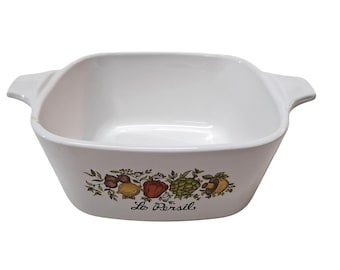 CorningWare P-43-B Le Persil 700mL White Casserole Dish With Handles