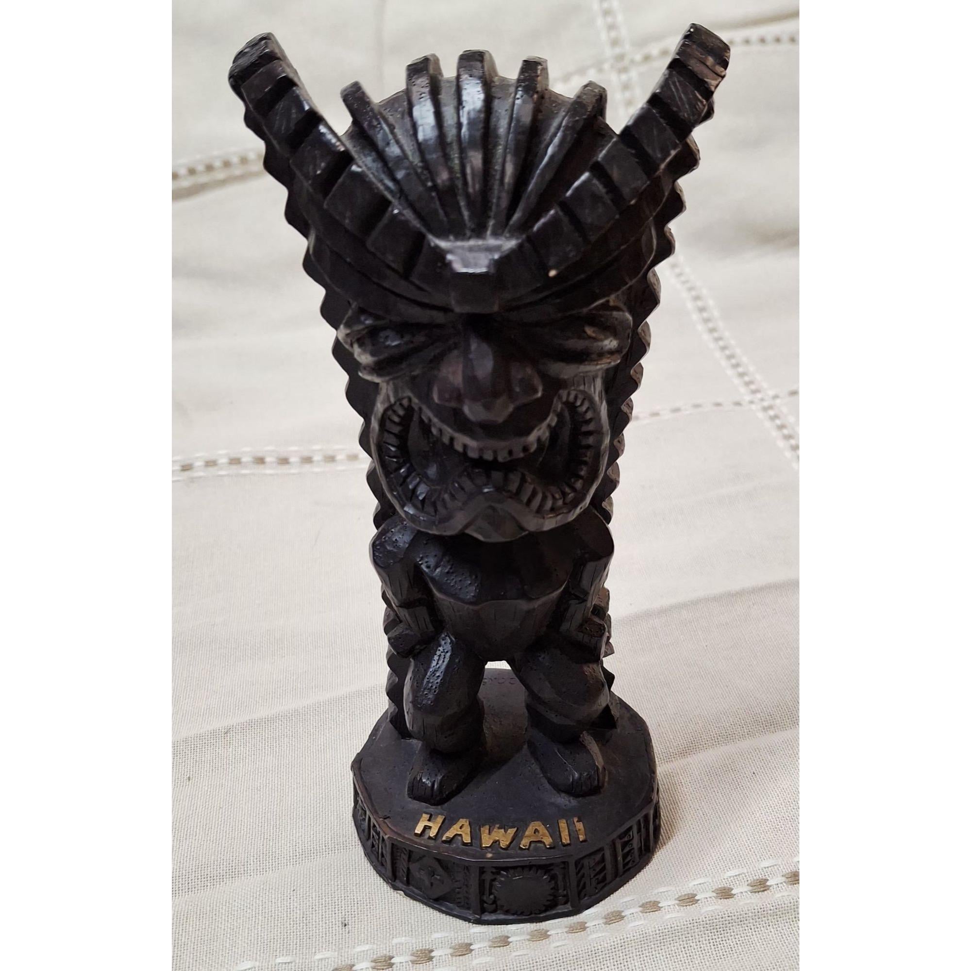 Hawaii wood statue - Etsy 日本