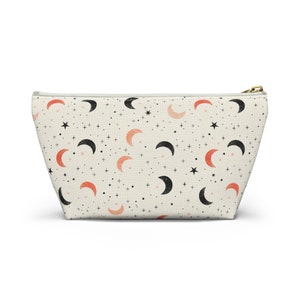 Travel Toiletry Bag, Makeup Bag, Lunar Starry Cosmic Design, Space-Theme Cosmetic Bag, Travel Organizer, Unique Astronomy Gift, Gift For Him