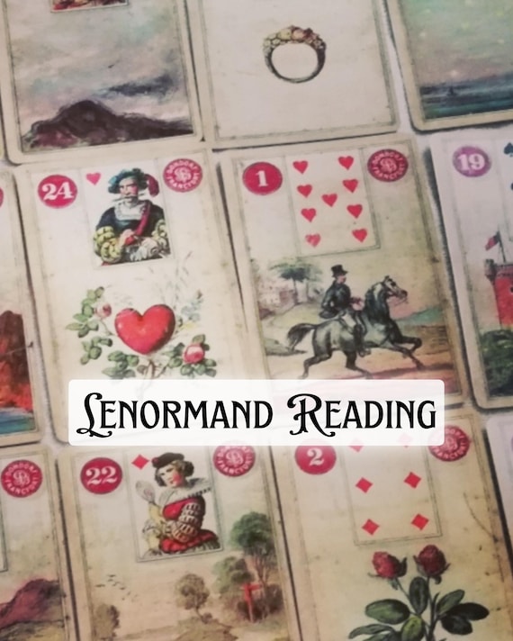 Lenormand Reading | Same Day Future Reading, Lenormand Cards, Psychic Medium, One Question