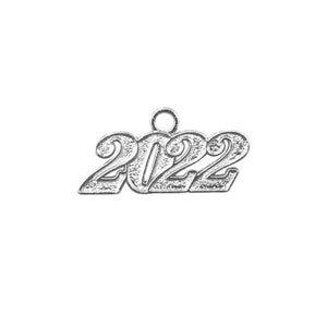 Silver Tassel Date Charm Year 2022