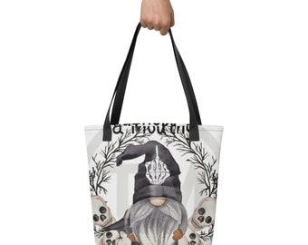 Gothic Gnome-tote bag