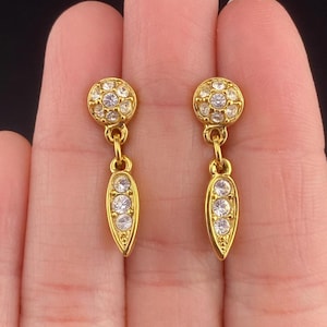 Swarovski Crystal Dangle Earrings