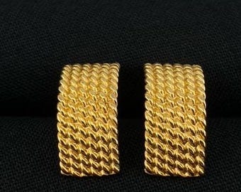 Monet Rope Half Hoops