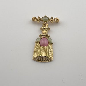 Vintage Faux Tassel Brooch