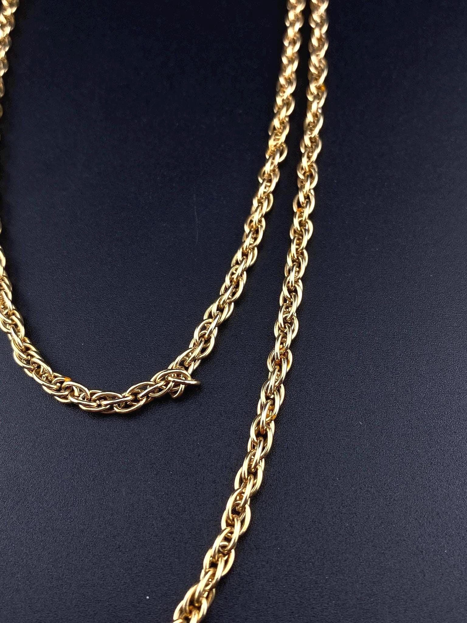 Avon gold necklace - Etsy 日本