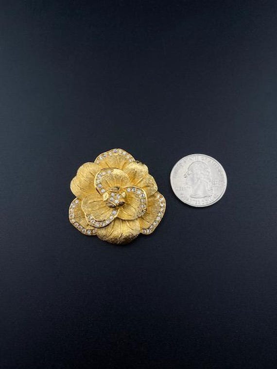 クリスチャン ディオール カメリア フラワー ブローチ - Etsy 日本