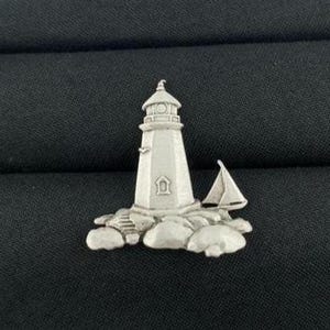 JJ Lighthouse Lapel Pin